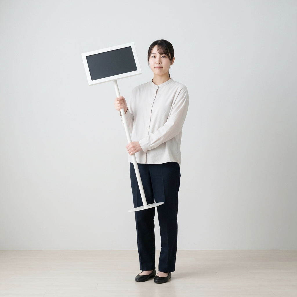 USB挿入だけ スチール製ワンポールスタンド電子ペーパーサイネージ 13.3インチ TSTV-S13