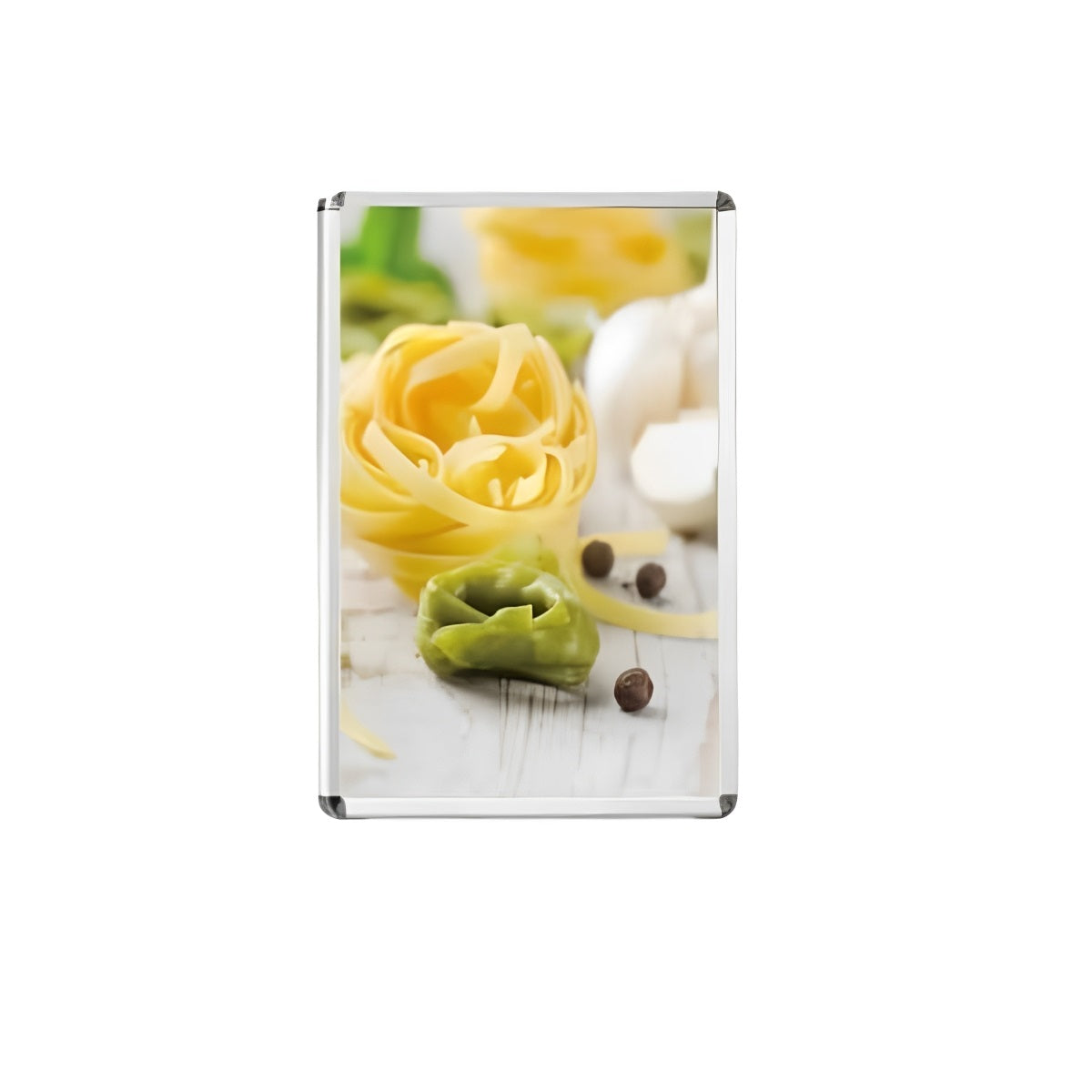 ポスターフレーム 屋外用 B2 四辺開閉式 シルバー/ブラック/ライトブラウン 壁付 グリップ W560×H775mm PG-B2