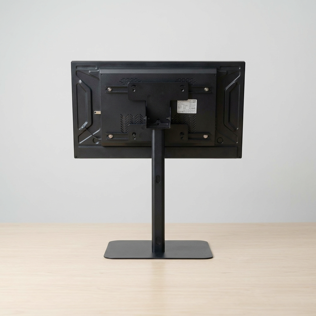 縦横両用 角度調整OK ロータイプスタンド付きデジタルサイネージ 32インチ 室内用 フルHD(1920×1080)高さ1360mm TSTV-LS32