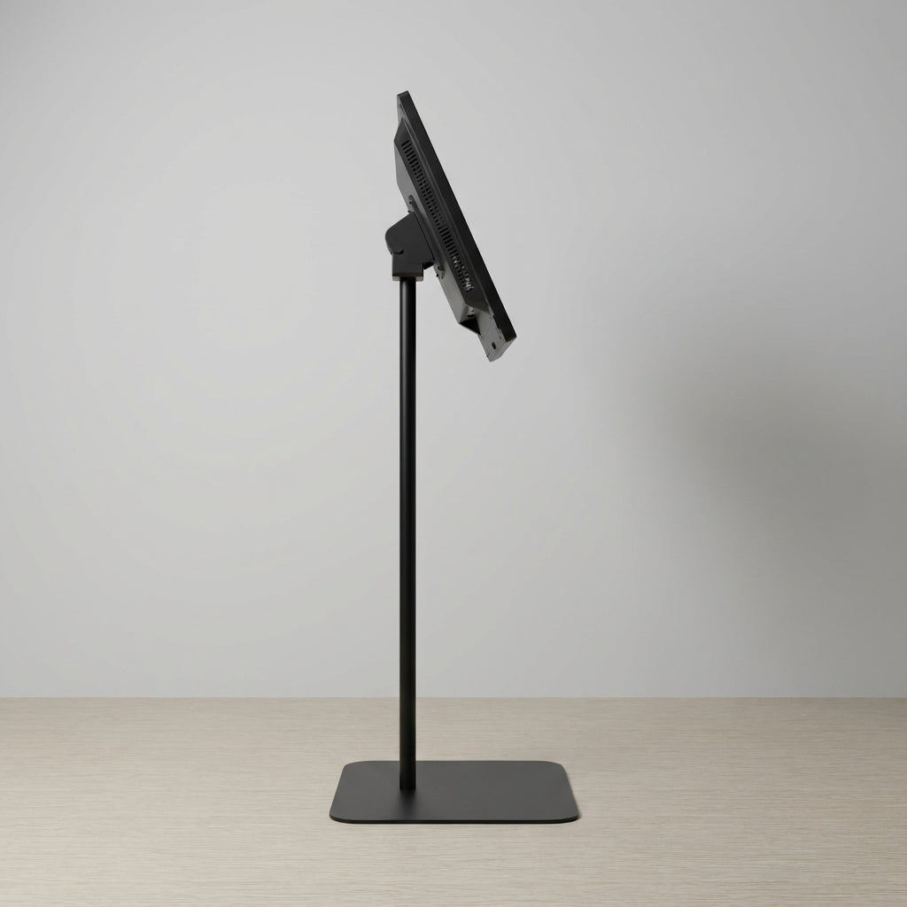 縦横両用 角度調整OK スタンド付きデジタルサイネージ 32インチ 室内用 フルHD(1920×1080)高さ1360mm tstv-s32