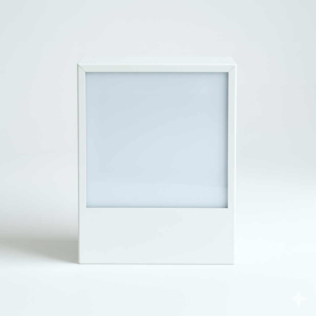 縁ありやわらかな光で視線を集めるライト・サイン LIGHT BOX サインCLBN-250