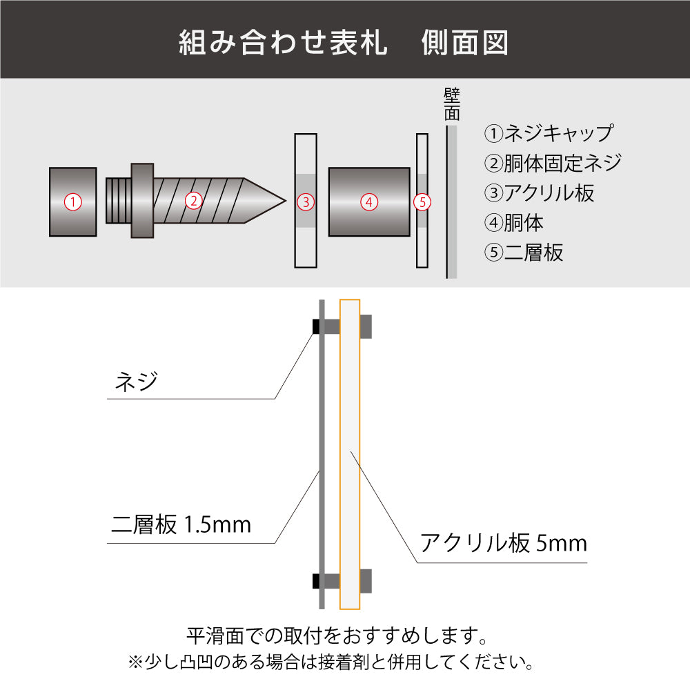 表札 戸建 100角〜アイアン おしゃれ 戸建て マンション da2-w100b