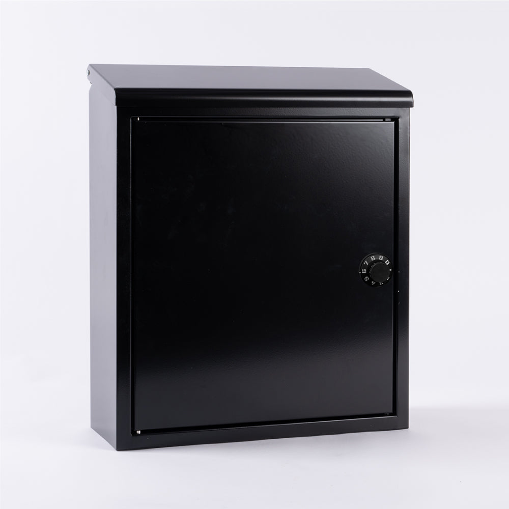 メールボックス 郵便受け ポスト 大型 壁掛け 約W345XH415×D140mmスタイリッシュポスト 屋外 玄関 大容量 新聞 壁掛 郵便ポスト レッド ダイヤル錠 壁付け おしゃれ 玄関 POST gs-pl-mailbox02