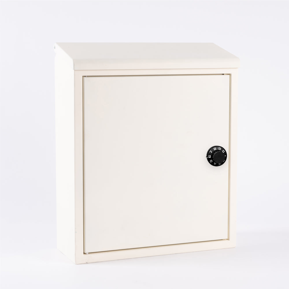 メールボックス 郵便受け ポスト 大型 壁掛け 約W345XH415×D140mmスタイリッシュポスト 屋外 玄関 大容量 新聞 壁掛 郵便ポスト レッド ダイヤル錠 壁付け おしゃれ 玄関 POST gs-pl-mailbox02