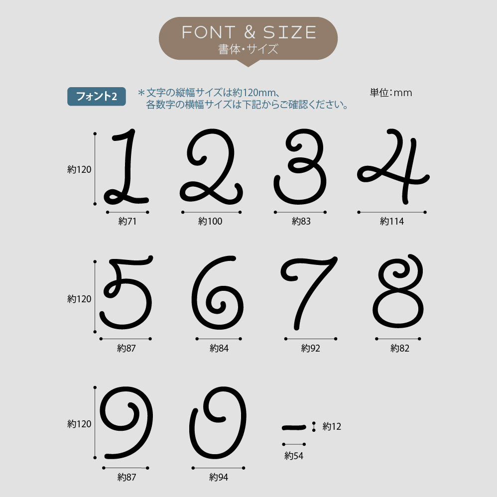 ステンレス製 ナンバー DIY 数字サイン マットブラック 切文字 単品 ルームナンバー gspl-17-bk