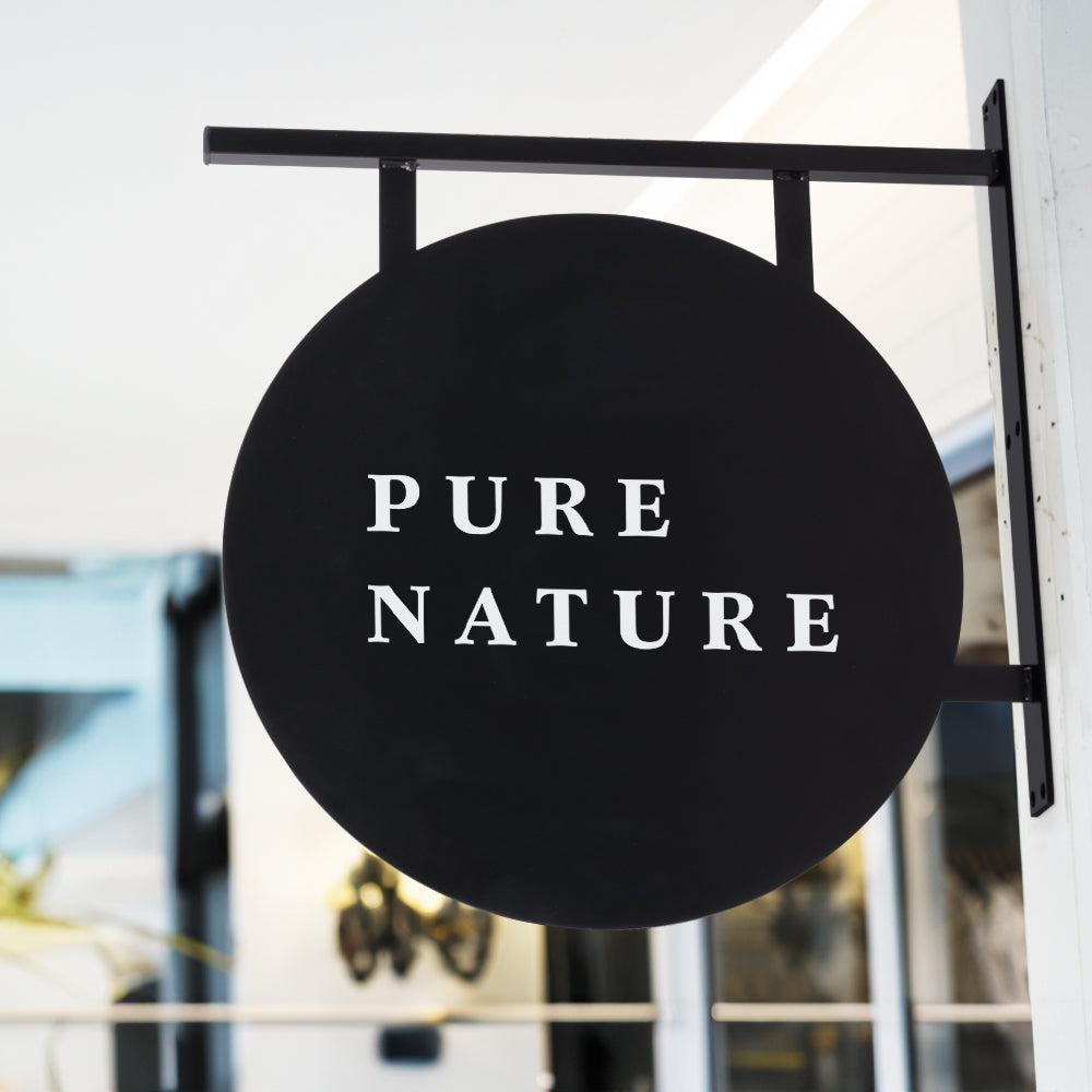 【文字加工無料】【データ入稿無料】 *両面印刷* アイアンサイン 店舗看板 お店の表札 gspl-aiand4747