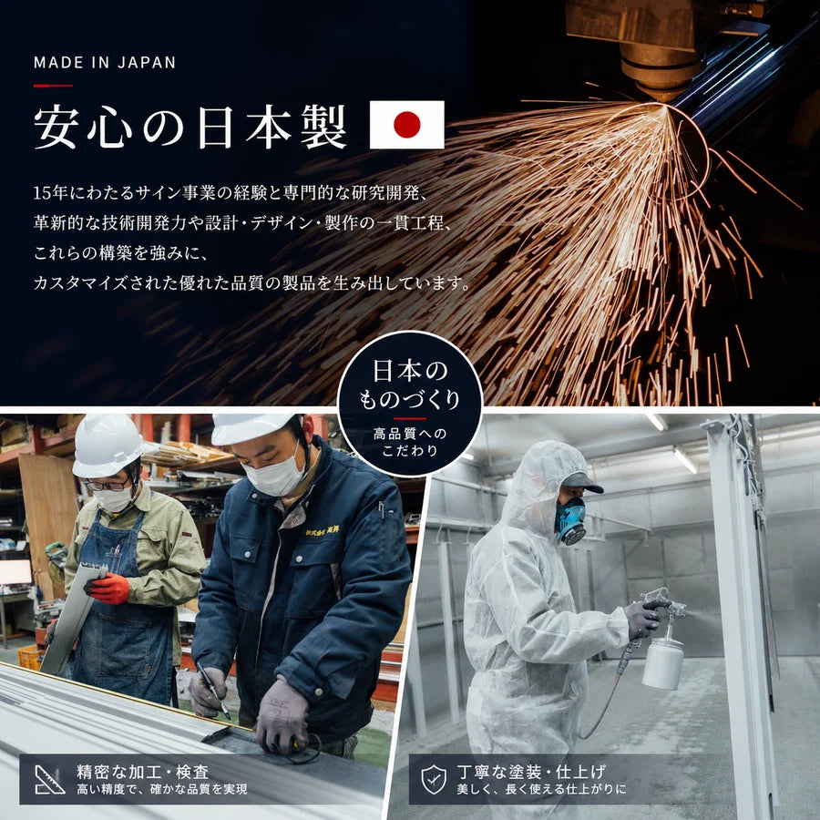 日本製 屋内用 折り畳み型 スチール製A型スタンド看板H740mm OKINA-AIST-740