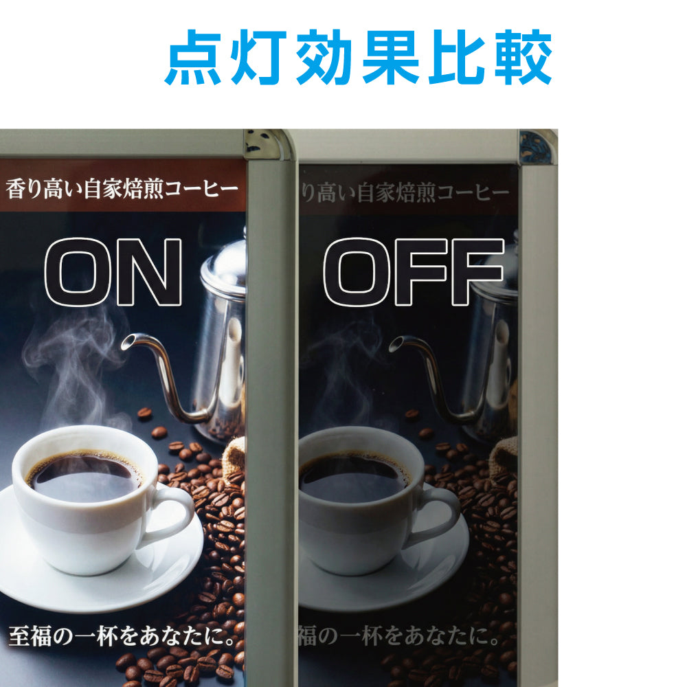 (サイズ自由)内照式看板用(のりなし)バックライトフィルム 電飾用PETシート 無料UVカットラミネート加工付きPET