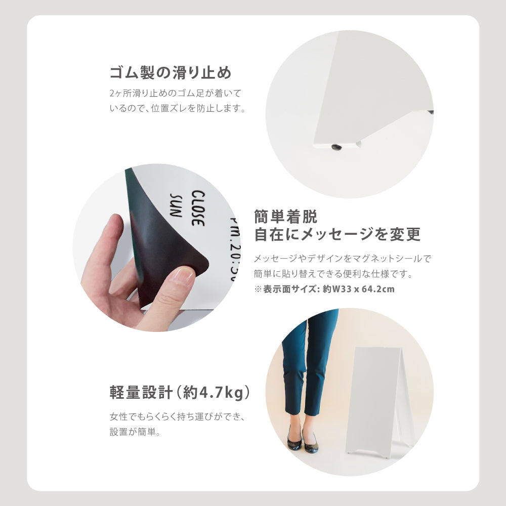 【データ入稿無料&印刷込み】スタンド式 ピアノ教室 音楽教室 選べるサイズ カラー 可愛い 音符型看板 目立つ看板 自宅教室看板 スクール看板 skr-01