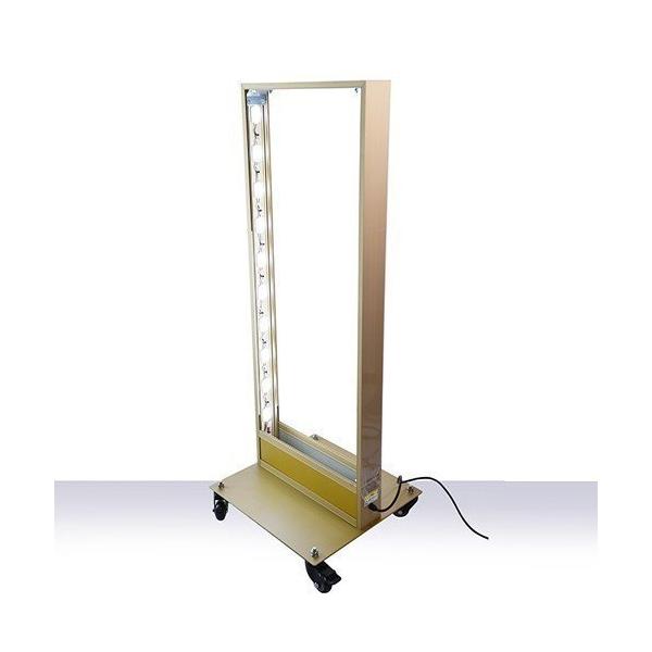 LED薄型電飾スタンド看板 印刷シート貼込タイプ 両面表示 シルバー/ブラック/ゴールド TL-N480