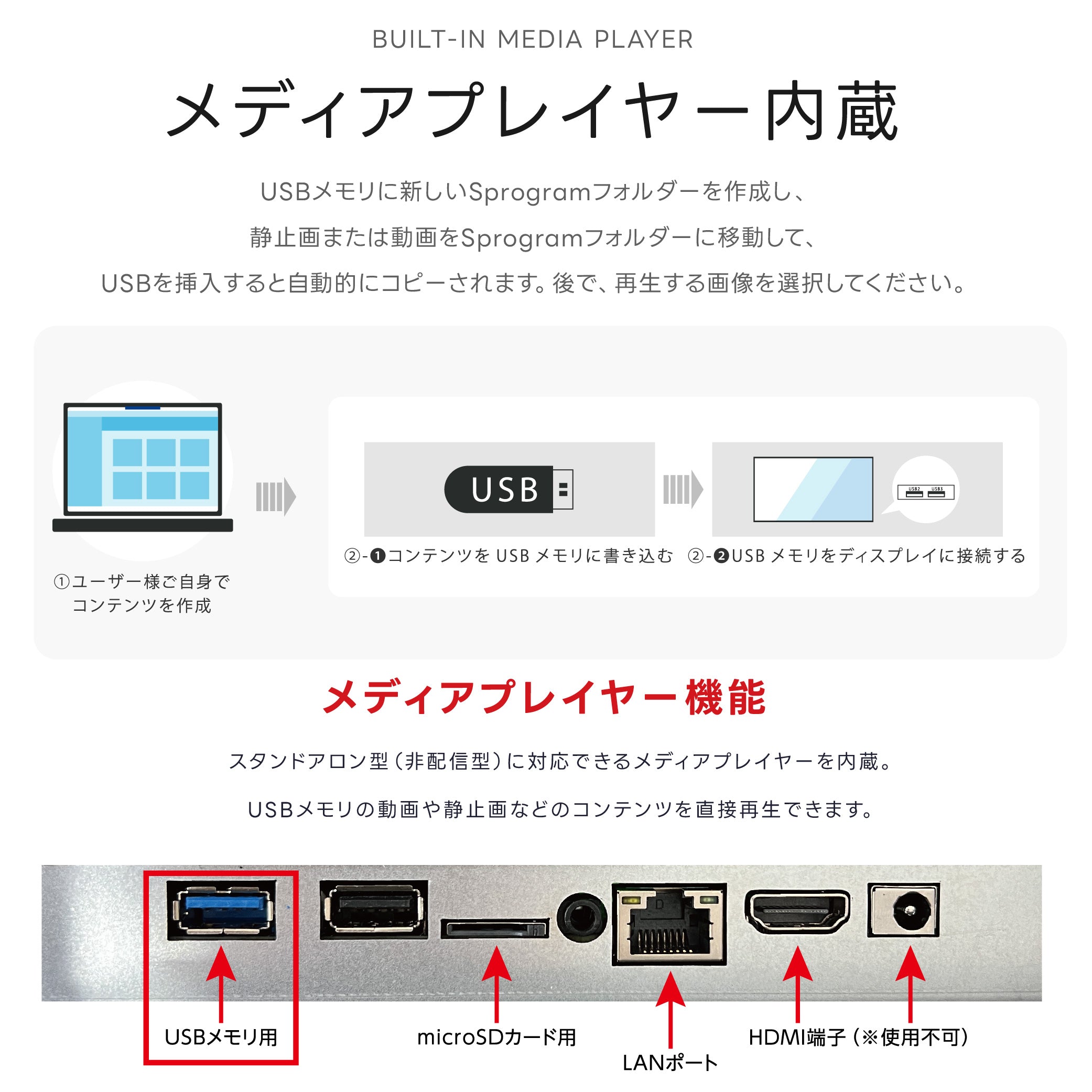 屋外仕様 デジタルサイネージ 43インチ 軽量 可動 バッテリー式 電子看板 TV-G43PO-BAT