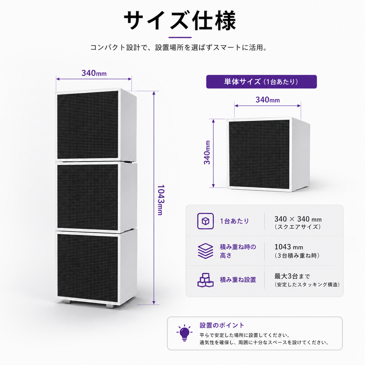 左右自由回転トリプルフェイスLEDビジョン スマートフォン送信内容変更