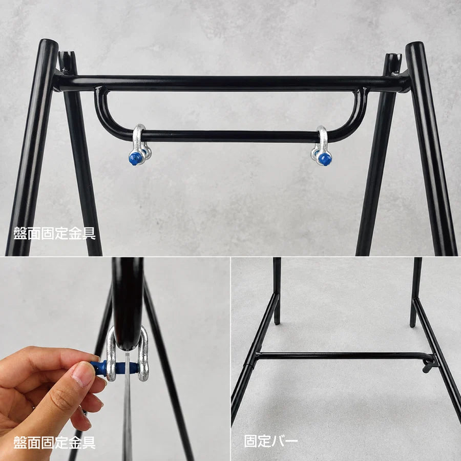 日本製 屋内用 折り畳み型 スチール製A型スタンド看板H740mm OKINA-AIST-740