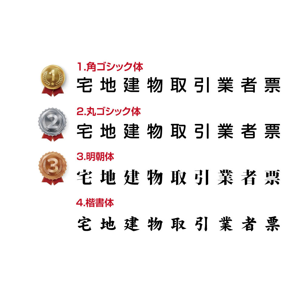 宅地建物取引業者票 ゴールド UV印刷 法定サイズ 業者票 宅建看板 不動産 許可書 事務所 法定看板 標識 額縁 kin12