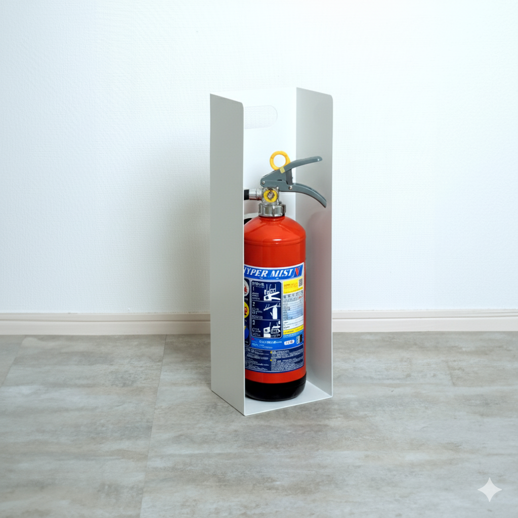 消火器スタンド 消火器収納 目立たなくさせる　おしゃれです MCCA-550