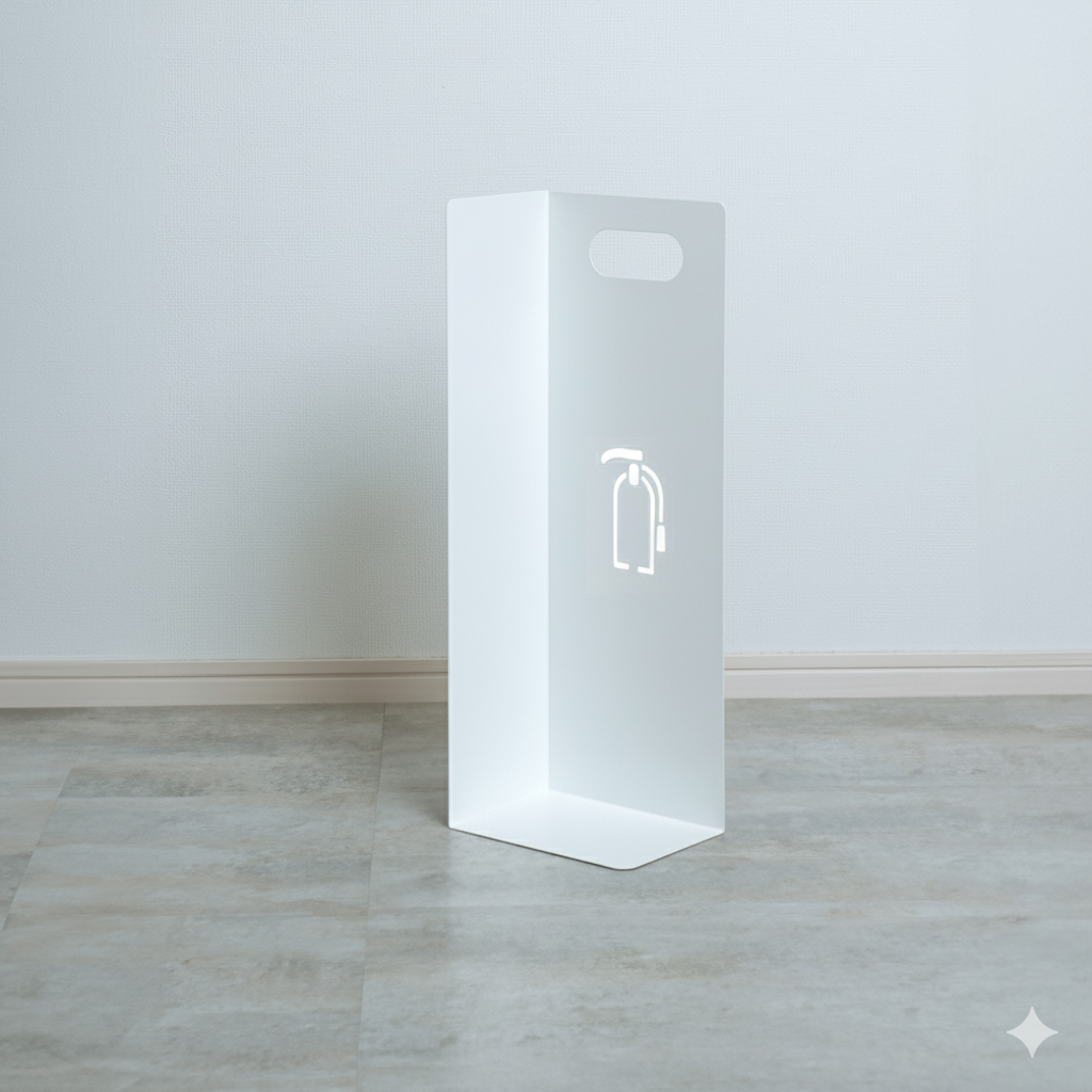 消火器スタンド 消火器収納 目立たなくさせる　おしゃれです MCRA-550