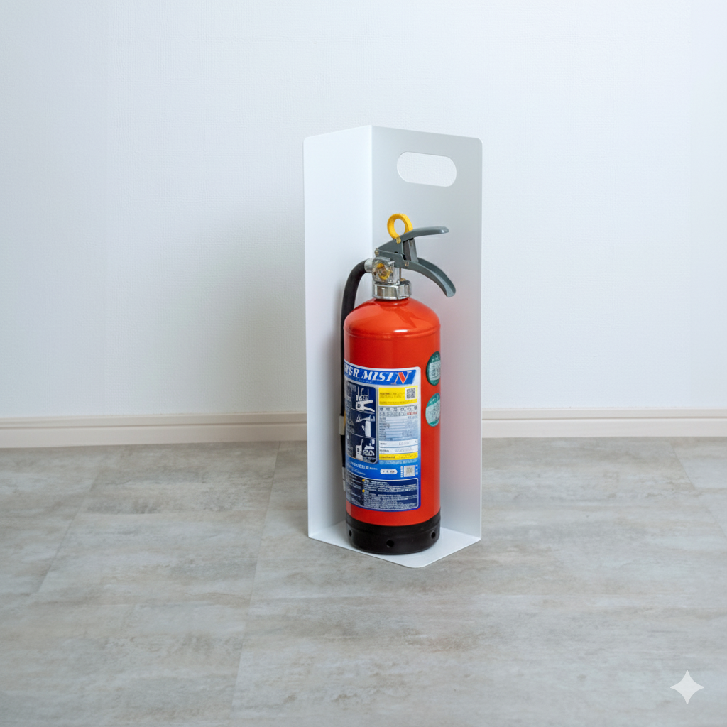 消火器スタンド 消火器収納 目立たなくさせる　おしゃれです MCRA-550