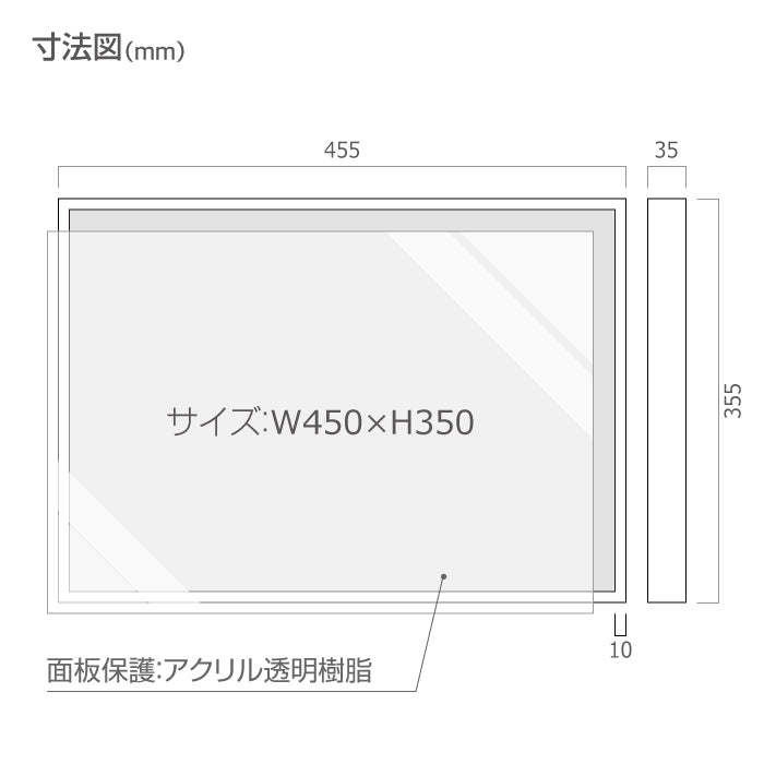 産業廃棄物収集運搬業者票 選べる3フレーム+ステンレス板5タイプ  l1035-cyfqw