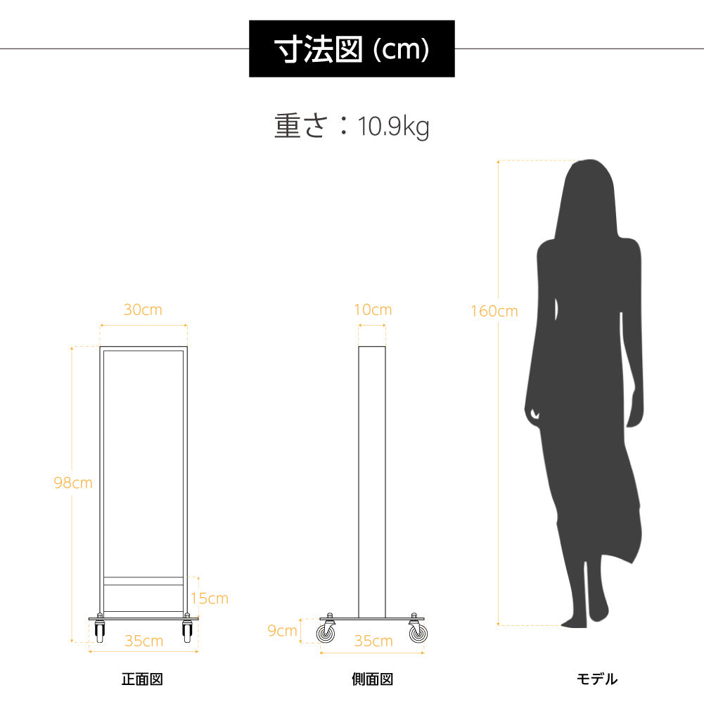 電飾スタンド看板 和風 印刷シート貼込タイプ 両面表示 高さ98cm 青海波/麻の葉/桧垣/黒 ts-wf-01-s