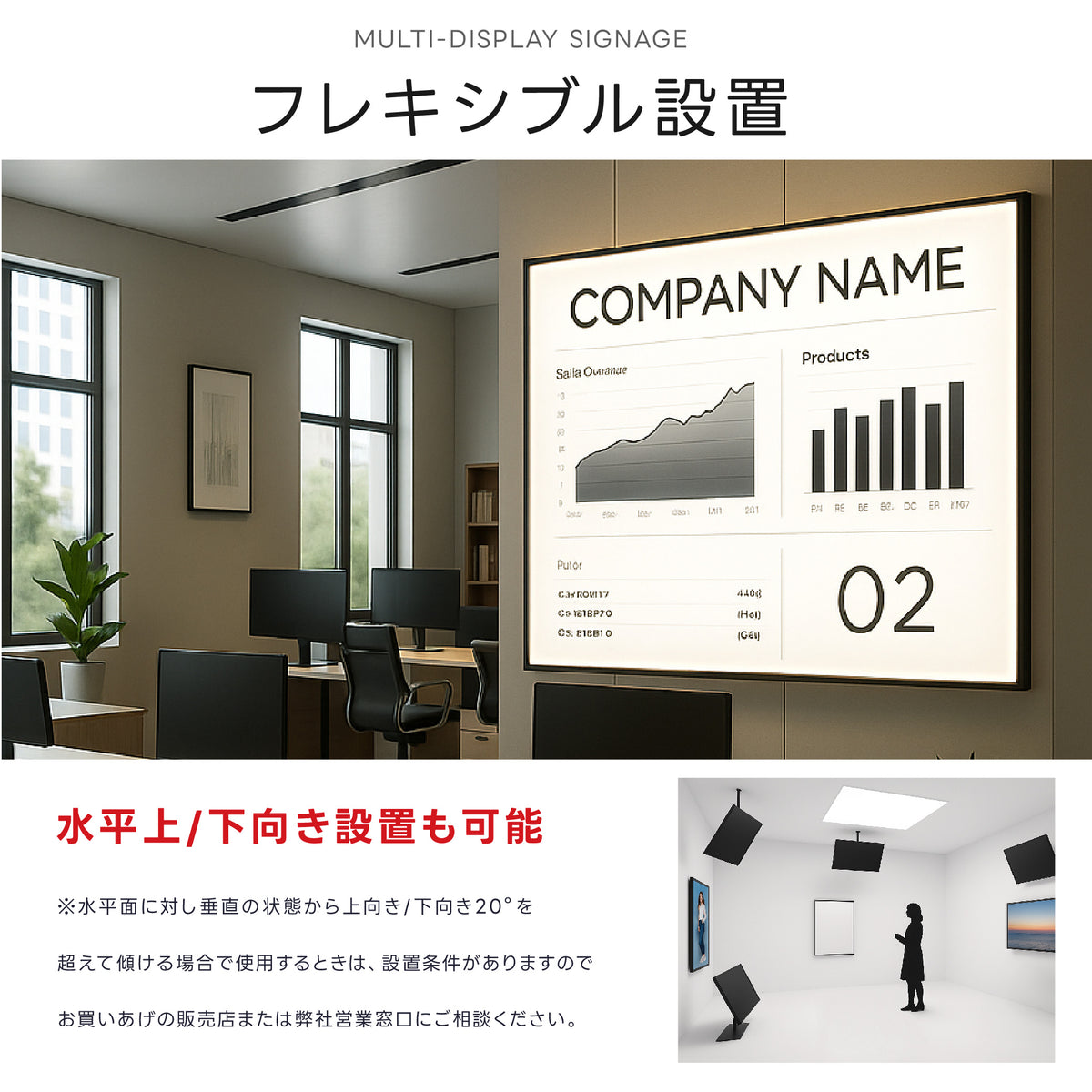 2K 屋外対応デジタルサイネージ| 業務用 電子看板 オフィス 1500輝度 液晶パネル デジタル サイネージ モニター ディスプレイ 防水防塵 壁掛け スタンド対応 液晶パネル tv-g32-yd